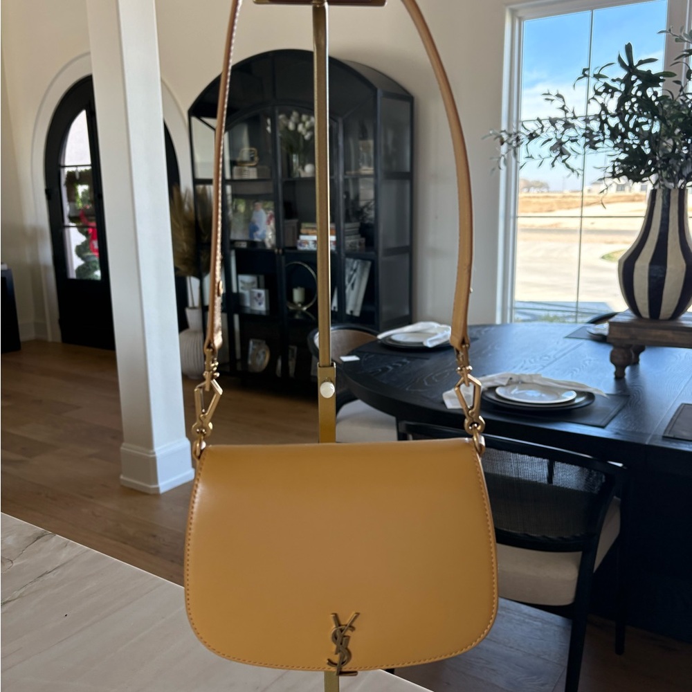 Saint Laurent Voltaire Mini Leather Shoulder Bag